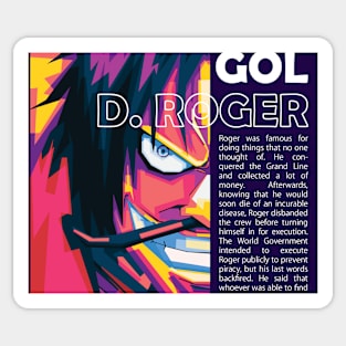 Gol D.Roger Sticker